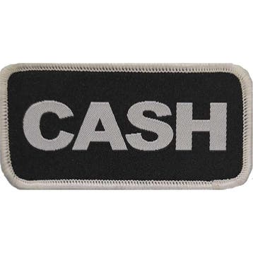 Johnny Cash - Cash - patch officiële merchandise, Ophalen of Verzenden, Nieuw, Kleding