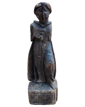 sculptuur, SANTO ALTA EPOCA - 42.5 cm - Hout