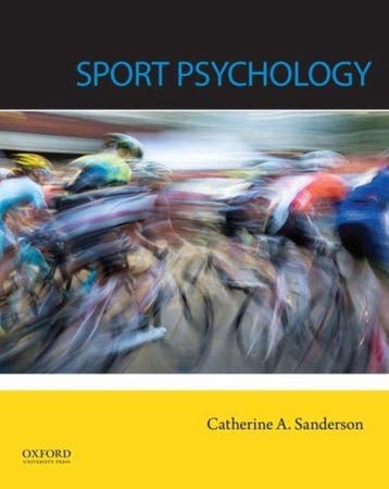 Sport Psychology - Catherine Sanderson 9780199917440, Verzenden, Gelezen, Catherine Sanderson