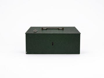 Beaumont - Brandkast - Metaal - Dark Green - Large Size, Antiek en Kunst