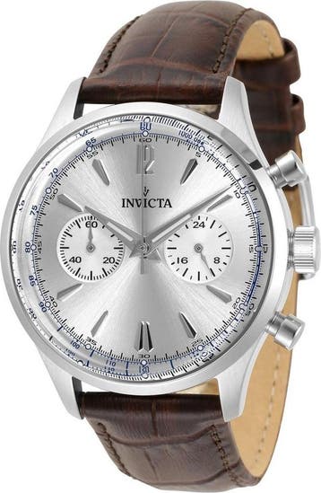 Invicta Vintage 35113 Quartz Herenhorloge - 40mm, Verzenden, Nieuw