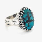 Zilver - Ring - Turquoise