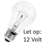 SL Gloeilamp Laagvolt E27 12V 25W Helder A60, Ophalen of Verzenden, Nieuw