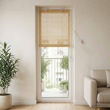 vidaXL Rolgordijn Naturel 70 x 220 cm Bamboe, Verzenden, Nieuw, Bruin