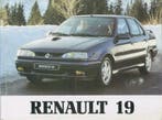 1994 Renault 19 instructieboekje Nederlands, Auto diversen, Verzenden