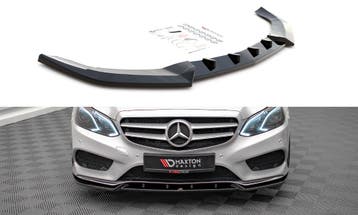 Voorspoiler V.2 Mercedes E-Klasse W212 AMG Pakket Maxton, Ophalen of Verzenden, Nieuw