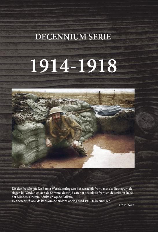 1914-1918 / Decennium Serie 9789083125367 Piet Borst, Boeken, Geschiedenis | Wereld, Zo goed als nieuw, Verzenden