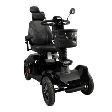 Life & Mobility Presto S | Zwart | 2024 | 4148 Kilometer | I, Ophalen of Verzenden, Gebruikt
