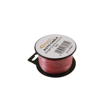 Draad 1mm2 rood PVC - mini haspel 6 meter (Electra), Auto diversen, Verzenden, Nieuw