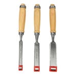 Benson Houtbeitelset - 3 delig - 12, 18, 24 mm - Comforta..., Ophalen of Verzenden, Nieuw