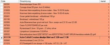 Kerstpakket startpakket hobby en bloemschikken 30, Ophalen of Verzenden, Nieuw