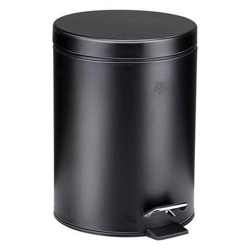 Pedaalemmer | Dirt Devil | 5 liter (RVS, Zwart), Verzenden, Nieuw