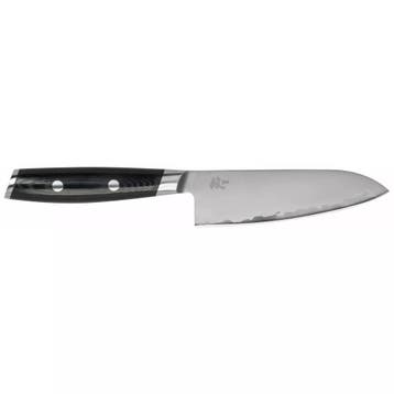 Yaxell Santokumes - 3-laags VG10 RVS - 12,5 cm - zwart -..., Ophalen of Verzenden, Nieuw, Rvs of Chroom