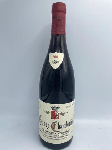 2001 Domaine Armand Rousseau Pere et Fils Les Cazetiers -, Nieuw