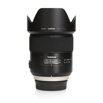 Tamron SP 45mm f/1.8 Di VC USD - Nikon F - 1 jaar garantie, Ophalen of Verzenden, Zo goed als nieuw, Tamron
