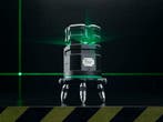 Groene 8-Lijns(!) Servomotorische Lijnlaser | PRO: 1mm @ 10m, Doe-het-zelf en Verbouw, Meetapparatuur, Ophalen of Verzenden, Nieuw