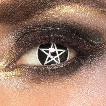 Kleurlenzen Pentagram weeklenzen, Verzenden, Nieuw, Feestartikel