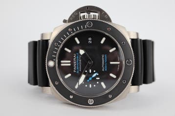 Horloge Panerai Luminor Submersible 11/2019 Full set, Overige merken, Staal, Staal, Polshorloge
