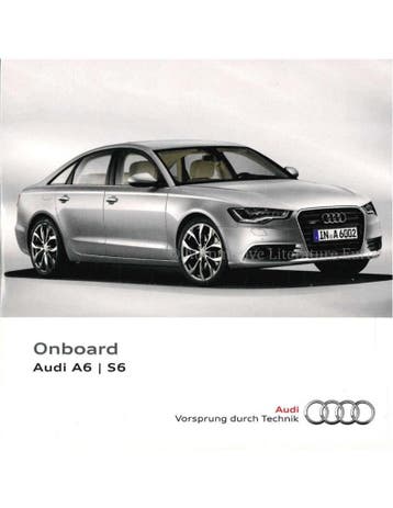 2014 AUDI A6 | S6 INSTRUCTIEBOEKJE (ONBOARD) MEERTALIG