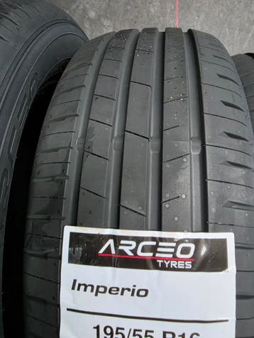 195/55r16 87V Dot26 Made in Europe A merk banden, Ophalen, 16 inch, Nieuw, Band(en)