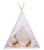 Tipi Tent Roze | Incl Vloermat Kussens | Nieuw | Laatste..., Ophalen of Verzenden, Nieuw, Losse stenen, Duplo