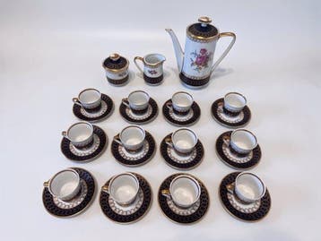Koffieservies voor 12 (15) - Porselein