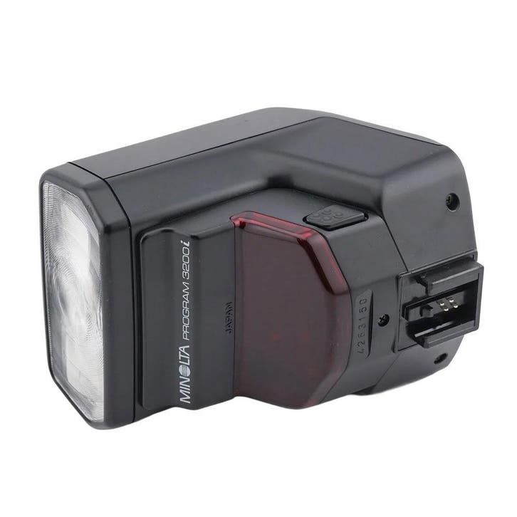 Minolta Program 3200i flitser - Tweedehands, Audio, Tv en Foto, Fotografie | Flitsers, Zo goed als nieuw, Verzenden