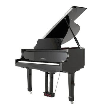 Oostendorp Digital Classic Grand Elite IV PE chroom, Nieuw, Zwart, Vleugel