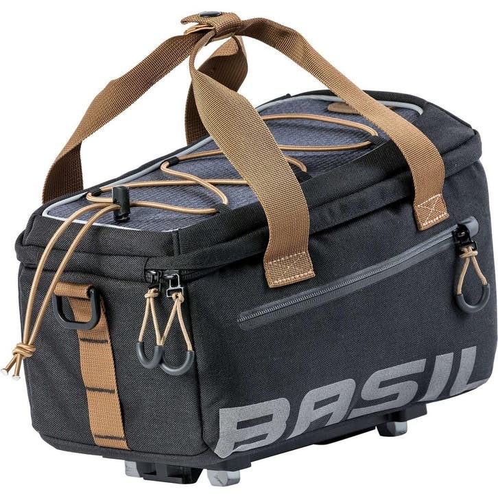 Basil Basil Miles MIK Trunkbag Fietstas 7L – Grijs/Zwart – P, Fietsen en Brommers, Fietsaccessoires | Fietstassen, Nieuw, Verzenden