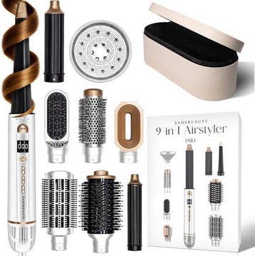 2dekans | Sansbeauté® 9-in-1 Airstyler met Diffuser en, Ophalen of Verzenden, Zo goed als nieuw