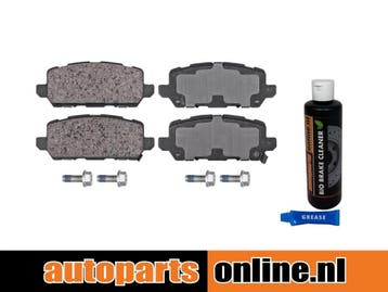 Remblokken set Honda Hr-v achterzijde, Verzenden, Nieuw, Honda