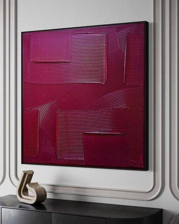Sarah Schwarzl - Frequency RED VIOLET (Frame included)