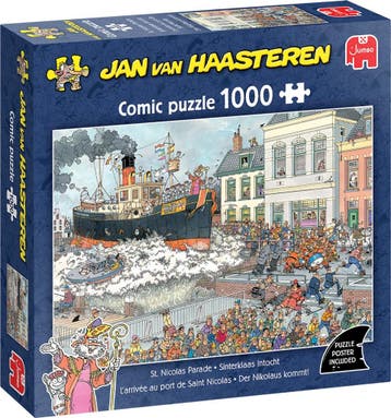 Sinterklaas Intocht - 1000 stukjes - Jan van Haasteren, Ophalen of Verzenden, Nieuw