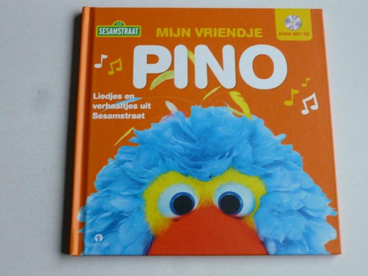 Sesamstraat Mijn vriendje Pino ( CD met Boek), Cd's en Dvd's, Cd's | Kinderen en Jeugd, Zo goed als nieuw, Ophalen of Verzenden