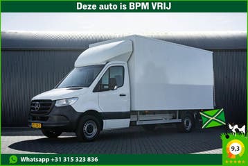Zakelijke Lease |  Mercedes-Benz Sprinter 315 CDI | 150 PK |, Automaat, Stof, Gebruikt, Wit