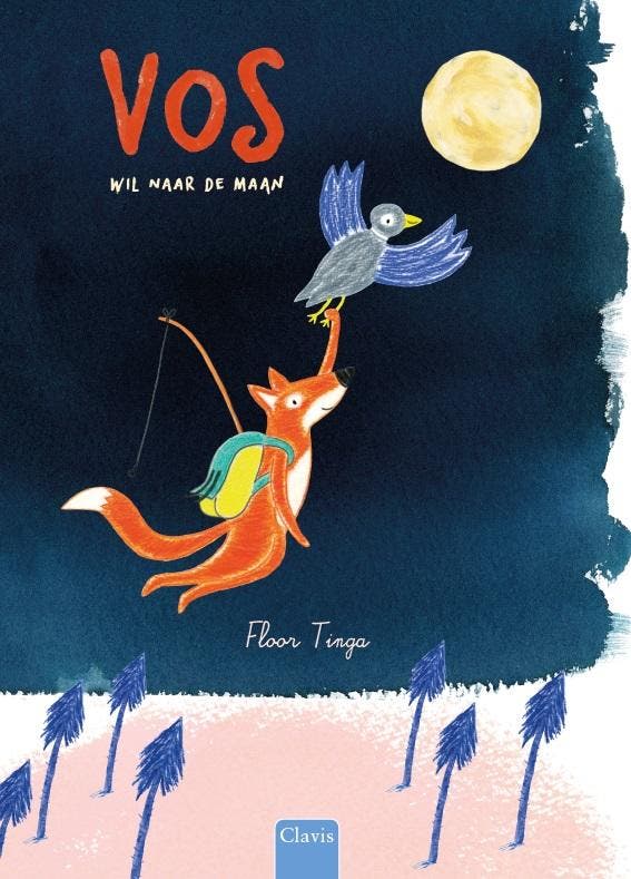 Vos wil naar de maan 9789044833942 Floor Tinga, Boeken, Kinderboeken | Kleuters, Gelezen, Verzenden