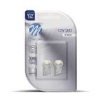 M-Tech LED W5W 12V - Basic 1x Led diode - Wit - Set, Auto-onderdelen, Verlichting, Verzenden, Nieuw, Maserati