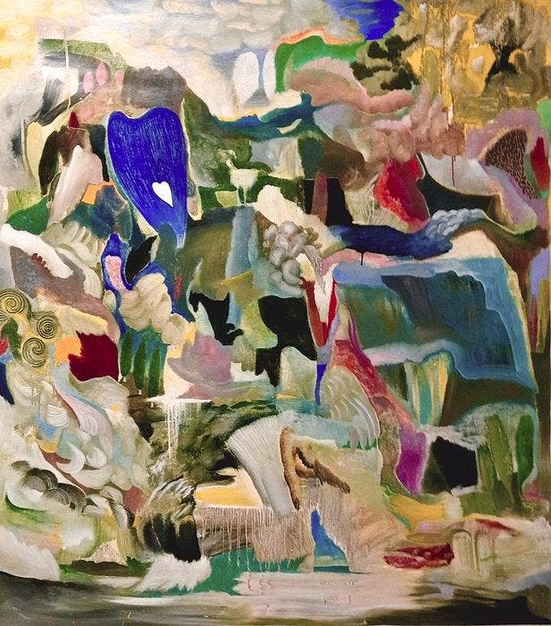 Adolfo De Turris - Ystel, Antiek en Kunst, Kunst | Schilderijen | Modern