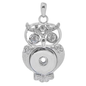Fako Bijoux - Kettinghanger - Click Buttons - Uil, Verzenden, Nieuw