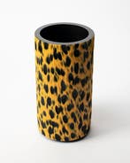 Rik van Veen - Vaas - Luipaardvaas - Gerecyclede kunststof, Antiek en Kunst