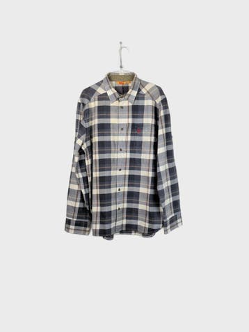 Fjällräven Casual overhemden Heren maat L Grijs Vintage, Ophalen of Verzenden, Nieuw