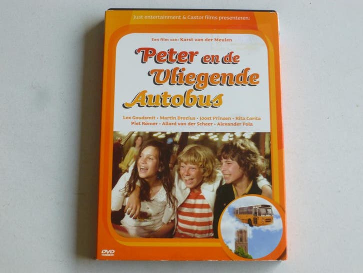 Peter en de Vliegende Autobus - Karst van der Meulen (DVD), Cd's en Dvd's, Dvd's | Kinderen en Jeugd, Zo goed als nieuw, Ophalen of Verzenden