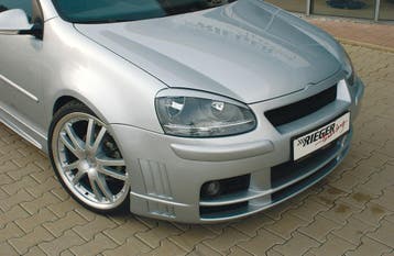 Rieger voorbumper | Golf 5 - 3-drs., 5-drs. | stuk ongespote, Verzenden, Nieuw, Volkswagen