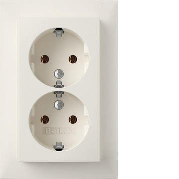 Hager Berker S.1 Wandcontactdoos (WCD-schakelmateriaal), Verzenden, Nieuw, Overige typen