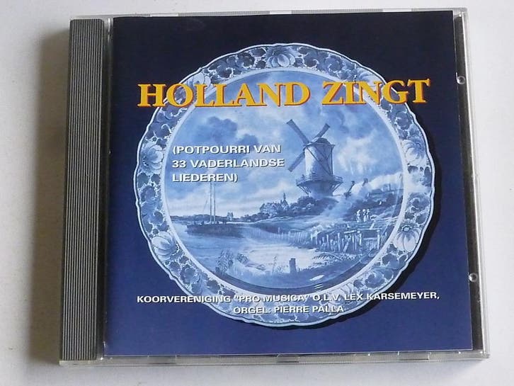 Holland Zingt - Potpourri van 33 Vaderlandse liederen, Cd's en Dvd's, Cd's | Nederlandstalig, Zo goed als nieuw, Ophalen of Verzenden