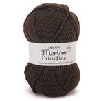 DROPS Merino Extra Fine Uni Colour - 09 donkerbruin - Wol, Ophalen of Verzenden, Nieuw