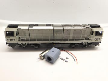 Micromotor HMT015 Märklin / Trix Vossloh G2000 BB, SBB Am, Overige merken, Gelijkstroom, Verzenden, Overige typen