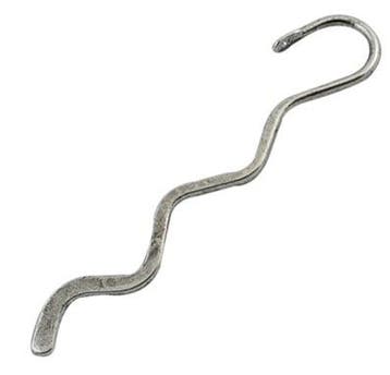 Tibetaans zilveren boekenlegger 83,5 x 17 x 2mm Gat: 1,5mm, Ophalen of Verzenden, Nieuw, Overige typen