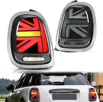 Mini Cooper F55 F56 F57 LED Achterlichten Smoke B8015, Nieuw