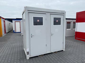Sanitair unit 1,4×2,4 m. - Gebruikt